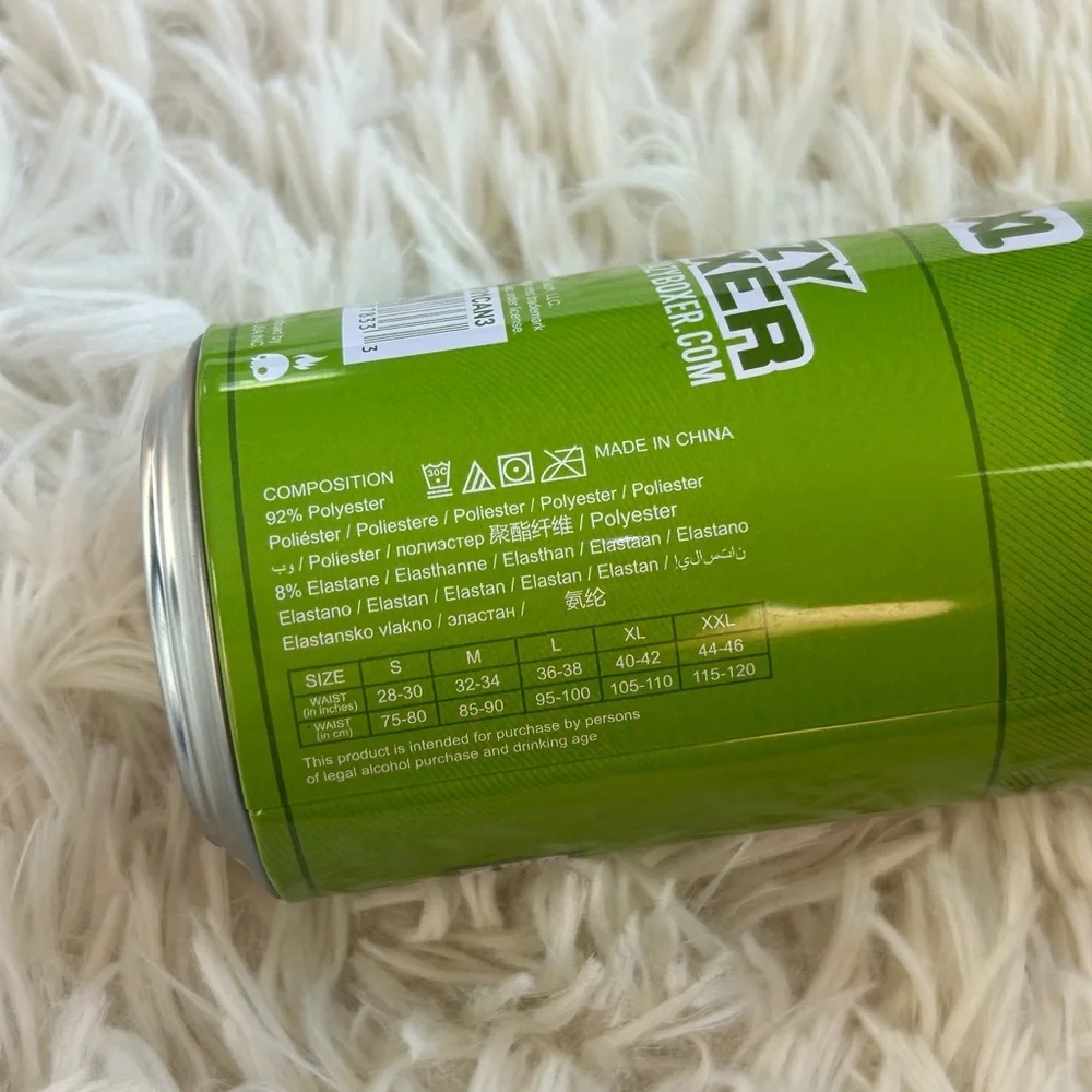 Bud Light Lime boxer brief shorts in sealed can size XL NEW! Great gift!! - Picture 6 of 6